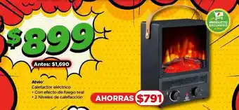 Bodega Aurrerá Atvio Calefactor eléctrico oferta