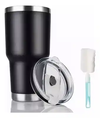 Mercado Libre Vaso Termo Portátil De Acero Inoxidable 30oz Con Calor/frí oferta