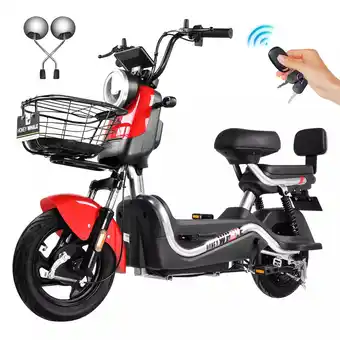 Mercado Libre Bicicleta Eléctrica Autonomía 55-60km 31km/h U3s Honey Whale oferta