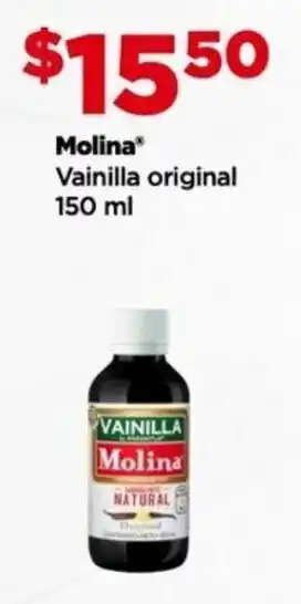 Bodega Aurrerá Molina Vainilla original 150 ml oferta