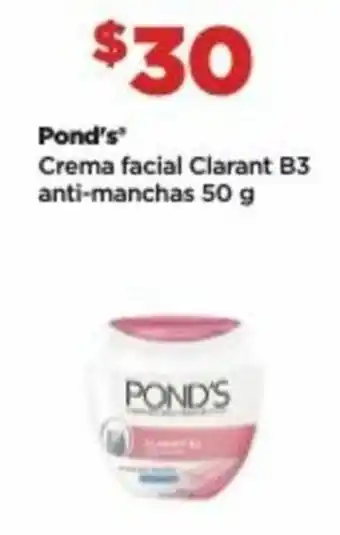 Bodega Aurrerá Pond's Crema facial Clarant B3 anti-manchas 50 g oferta