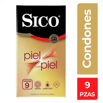 Farmacia San Pablo Sico Piel con Piel Condones sin Látex Hechos De Poliisopreno oferta