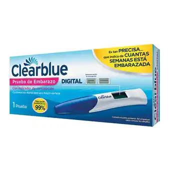 Farmacia San Pablo Clear Blue Prueba de embarazo Con indicador oferta