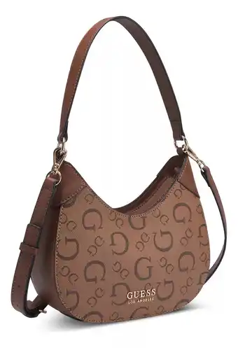 Mercado Libre Bolsa Guess Factory Ag903069 Acabado de los herrajes Niquel Color Café medio Color de la correa de hombro Chocolate Diseño de oferta