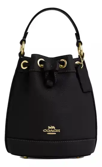 Mercado Libre Bolsa Coach Original Dempsey Drawstring Bucket Bag 15 Negro oferta