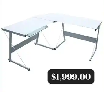 OfficeMax Escritorio en L Stuk Cassel Gris oferta