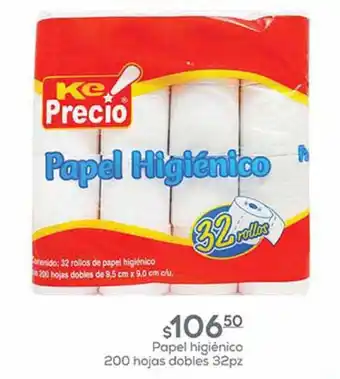 Fresko Papel higiénico 200 hojas dobles 32pz oferta