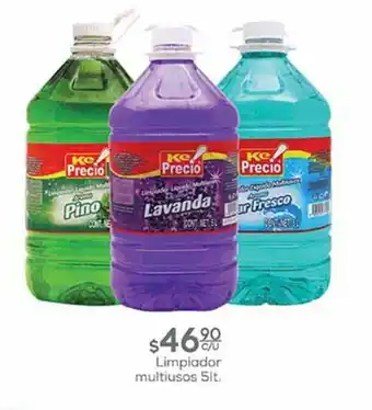 Limpiador multiusos 5lt.