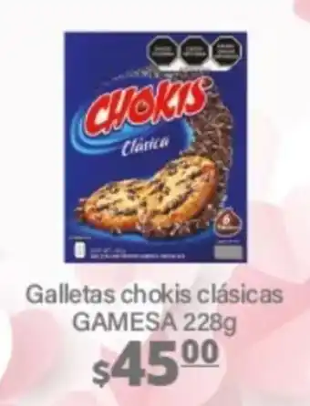 La Comer Galletas chokis clásicas GAMESA 228g oferta