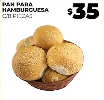 Merco PAN PARA HAMBURGUESA C/8 PIEZAS oferta