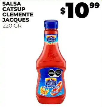 SALSA CATSUP CLEMENTE JACQUES 220 GR