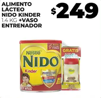 Merco ALIMENTO LÁCTEO NIDO KINDER 1.4 KG +VASO ENTRENADOR oferta