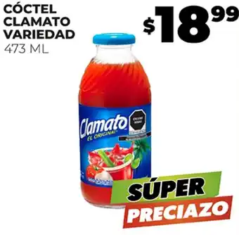 Merco CÓCTEL CLAMATO VARIEDAD 473 ML oferta