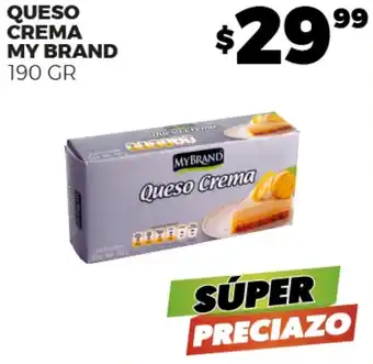 Merco QUESO CREMA MY BRAND 190 GR oferta