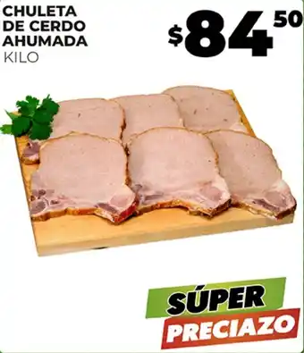 Merco CHULETA DE CERDO AHUMADA KILO oferta