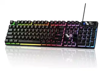 Mercado Libre Teclado Mecánico Para Juegos Profesional Rgb De Gama Alta oferta