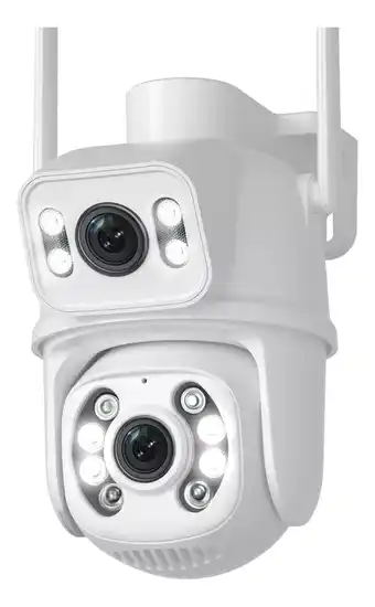 Mercado Libre Cámara de seguridad ANBERX A8BQ Wireless con resolución de 8MP visión nocturna incluida blanca oferta