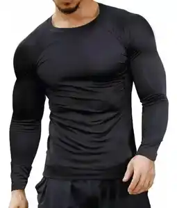 Mercado Libre Camisetas Deportivas Hombre Manga Larga Confort Moldeadora oferta