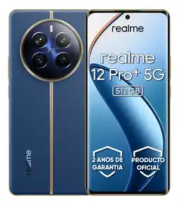 Mercado Libre Realme 12 Pro Plus 12gb Ram 512gb Rom 50mp Ois 8mp Gran Angular 64mp 3x Teleobjetivo 5000mah 67w Pantalla Curva 120hz Fhd+ Az oferta