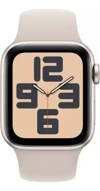 Mercado Libre Apple Watch SE GPS (2da Gen) • Caja de aluminio blanco estelar de 44 mm • Correa deportiva blanco estelar - S/M - Distribuido oferta