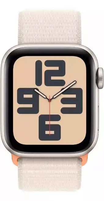 Mercado Libre Apple Watch SE GPS (2da Gen) • Caja de aluminio blanco estelar de 40 mm • Correa loop deportiva blanco estelar - Distribuidor oferta