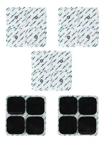 Mercado Libre 20 Electrodos Parches Compatibles Con Compex 5x5 Single Snap oferta