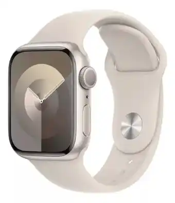Mercado Libre Apple Watch Series 9 GPS • Caja de aluminio blanco estelar de 41 mm • Correa deportiva blanco estelar - M/L - Distribuidor Au oferta