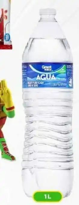 Bodega Aurrerá AGUA 1L oferta