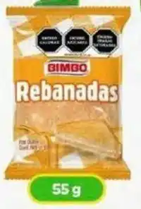 Bodega Aurrerá BIMBO Rebanadas 55g oferta