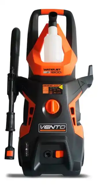 Mercado Libre Hidrolavadora eléctrica Vento Waterjet 1800 J negro/rojo de 1600W con 1800psi de presión máxima 127V oferta
