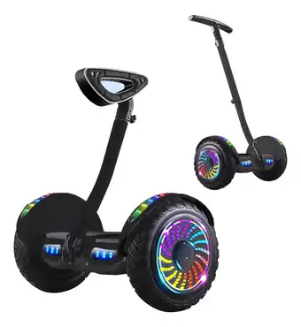 Scooter Eléctrico Patín Bluetooth App Musica Palanca Larga