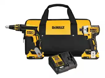 Mercado Libre Taladro Atornillador Para Panel+llave De Impacto 20v Dewalt oferta