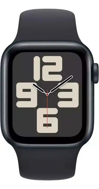 Mercado Libre Apple Watch SE GPS (2da Gen) • Caja de aluminio color medianoche de 40 mm • Correa deportiva color medianoche - M/L - Distrib oferta