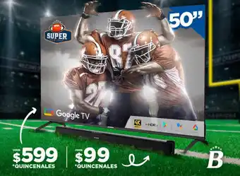HYUNDAI GOOGLE TV 50" QUINCENALES