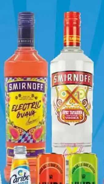 Walmart Vodka Smirnoff Electric Guava a Tamarindo Picante 750 ml oferta