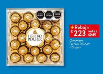 Chocolates Ferrero Rocher 24 pzas