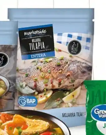 Walmart Mojarra tilapia entera Marketside 907 g oferta