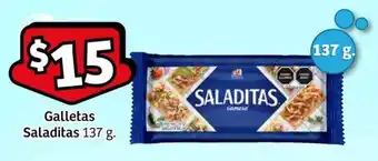 Soriana Mercado Galletas Saladitas 137 g. oferta