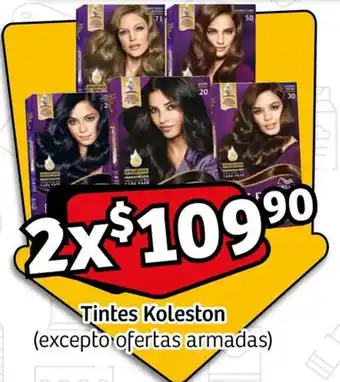 Soriana Mercado Tintes Koleston (excepto ofertas armadas) x 2 oferta