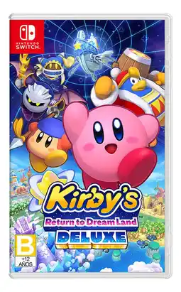 Mercado Libre Videojuego Nintendo Switch Kirby Return To Dreamland Deluxe oferta