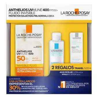 Farmacia San Pablo La Roche Posay Anthelios UV Mune400 FPS 50 Rutina de Protección Solar para Piel Normal a Seca oferta