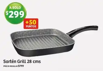 Soriana Mercado Sartén Grill 28 cms oferta