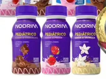 Nodrim suplemento pediátrico Vainilla, Fresa o Chocolate 237 ml. c/u