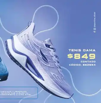 Coppel SPORTLINE TENIS DAMA oferta