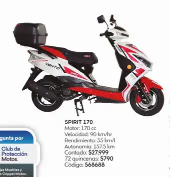 SPIRIT 170 Motor: 170 cc