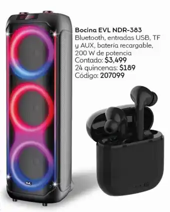 Bocina EVL NDR-383