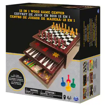 Centro de Juegos de Madera 12 en 1