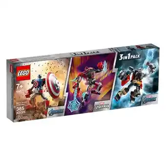 Lego®, Conjunto de Capitán América, Spiderman y Thor