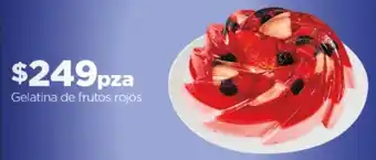Chedraui Gelatina de frutos rojos oferta