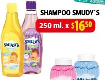 Farmacias Guadalajara SHAMPOO SMUDY'S 250ml oferta